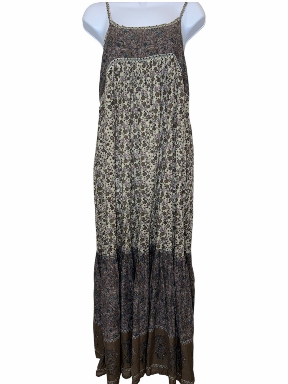 Natural Life Boho Floral Maxi Dress Size S - Picture 2 of 7